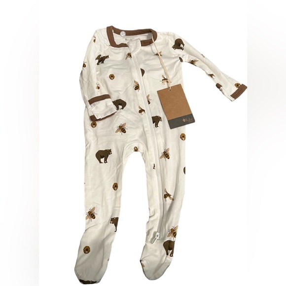 Kyte BABY One Pieces Nwt Kyte Baby Honey Bear Footie Onesie Poshmark